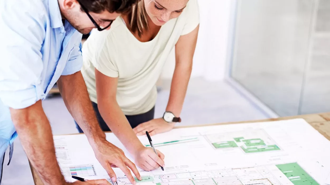 Impresión de proyecto de arquitectura e ingeniería